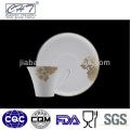 A048 Royal decorative bone china porcelain coffee cup and saucer